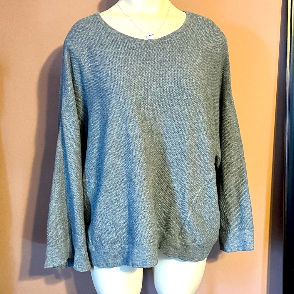 PureJill (JJill brand) Cashmere Sweater w/ Pockets